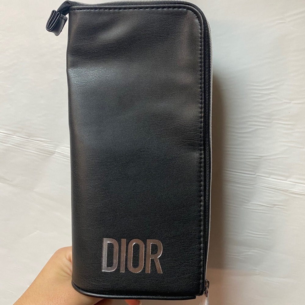 Dior makeup bag